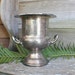 Vintage Silver Trophy Champagne Bucket Urn 1974