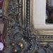 Hold for faithgerhard VINTAGE FRAME Composition Gesso Ornate Gold Gilt Raised Carving Great Wedding Frame