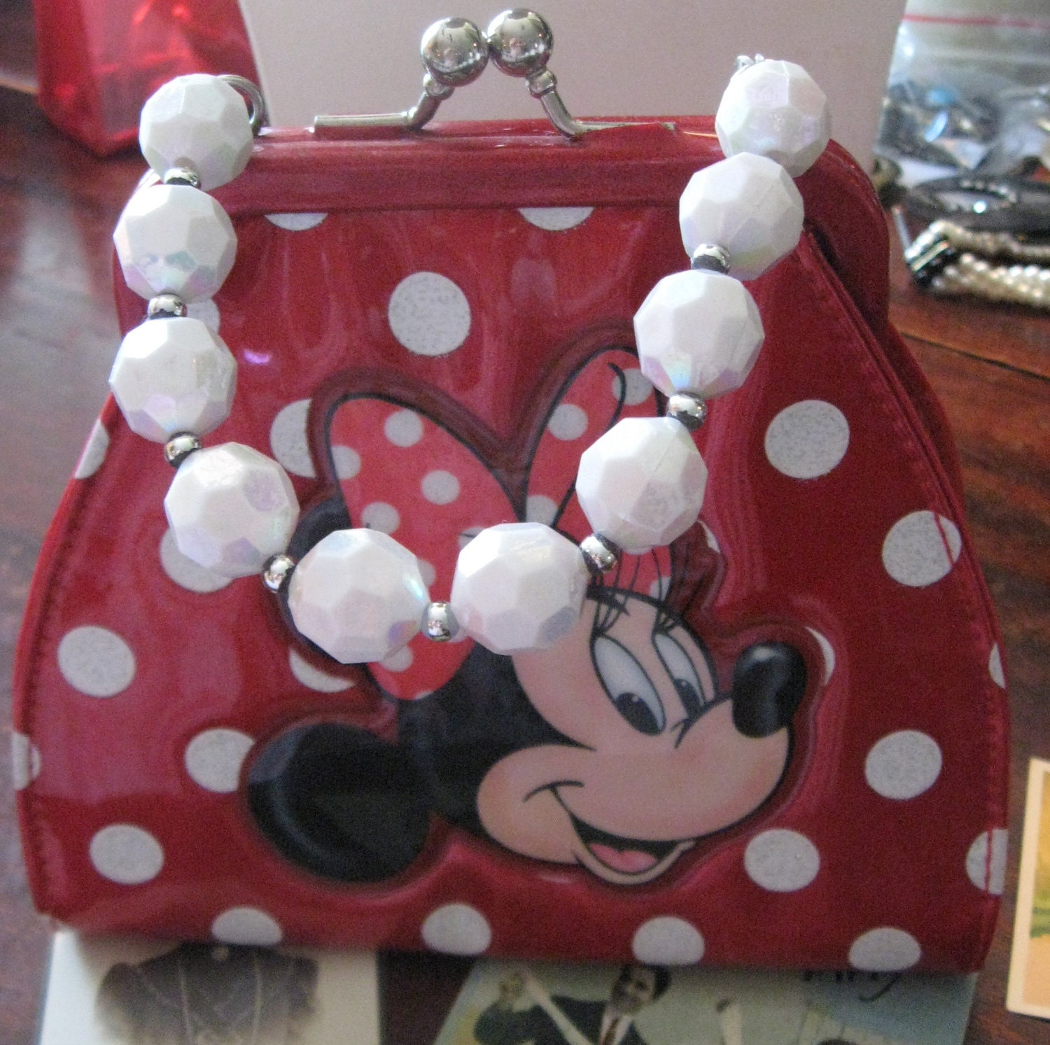 plush minnie mouse purse