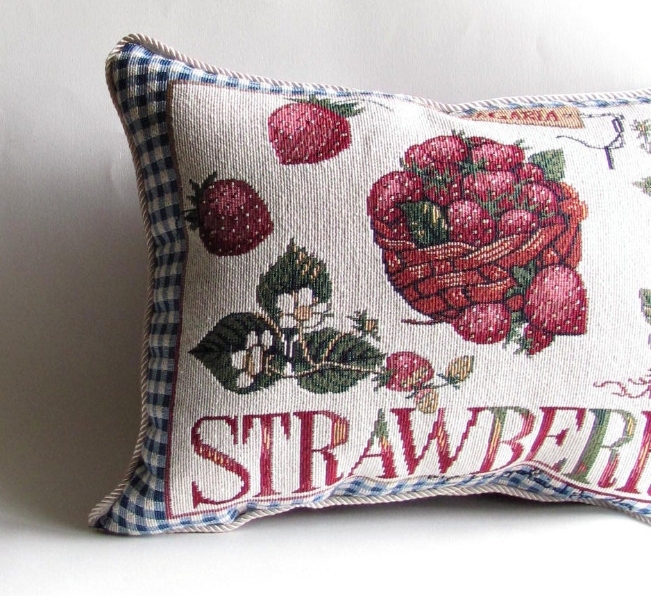 strawberry neck pillow