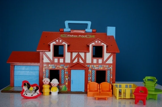 vintage little people house