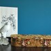 Vintage Quilted Satin Glove Box
