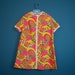Reserved for Jessica- Vintage Girl's Mod Floral Mini Dress- Size 6