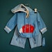 Vintage Baby Girl's Two Piece Outfit by Nannette- New Old Stock- Size 12 Months