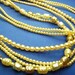 CZECH Satin Cream GLASS Pearl Vintage Necklace