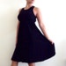 ON SALE Maternity dress - Classic 'Rainbow' black dress