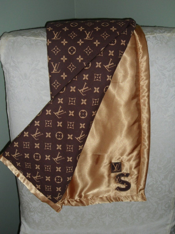 lv baby blanket