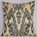 16x16 Silk cotton Uzbek Ikat Pillow case - BOTH SIDE IKAT