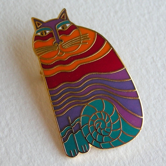 RAINBOW CATS By LAUREL BURCH Brooch Pin by 4you2enjoy on Etsy