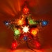 Vintage Electric Star Christmas Tree Topper - Lights
