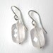 Rose Quartz Earrings - Sterling Silver Beaded Dangle Earrings Beadwork Earrings