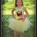 Spongebob Squarepants birthday party tutu dress any size 12 months 18 months 2t 3t 4t 5t