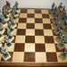 History Channel Civil War Chess Set