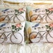 4 Vintage style sachets filled with Lavender buds,cottage roses,bluebird,shabby chic