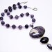 Purple Necklace - Amethyst - Amethyst Pendant Necklace