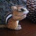 Seed the tiny chipmunk, needle felted animal