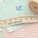 Cute Tape Measure Wooden Rubber Decorative Stamp