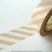 PEACH PINK Stripe Japanese Masking Washi Tape Stripe15mm MT
