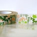 Japanese Washi Tape - Little Garden GREEN and PEACH flower floral party decoration 15mm