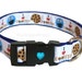 Dog Collar Cookie Monster - 18 adjustable to 28