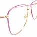 Vintage Tura 1960s Purple Big Lens Eyeglasses Frame NOS