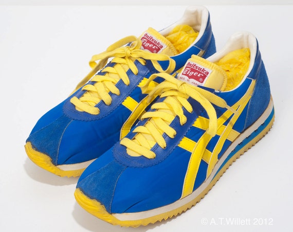 1970's Vintage Onitsuka Tiger Running Shoes 7.5 by EVOLVE2LOVE