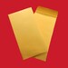 25 Kraft Envelopes With Gummed Closure. 3.5x6.5". 2773