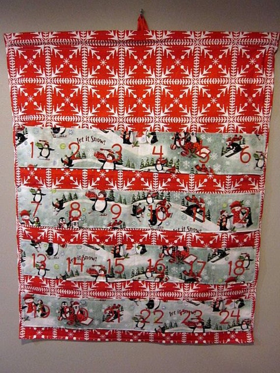 Personalized Christmas Advent Calendar by SafferyMoore on Etsy