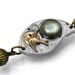 Bird Steampunk Necklace, Swallow & Moon Antique Pocketwatch Plate Necklace - Long Chain Necklace