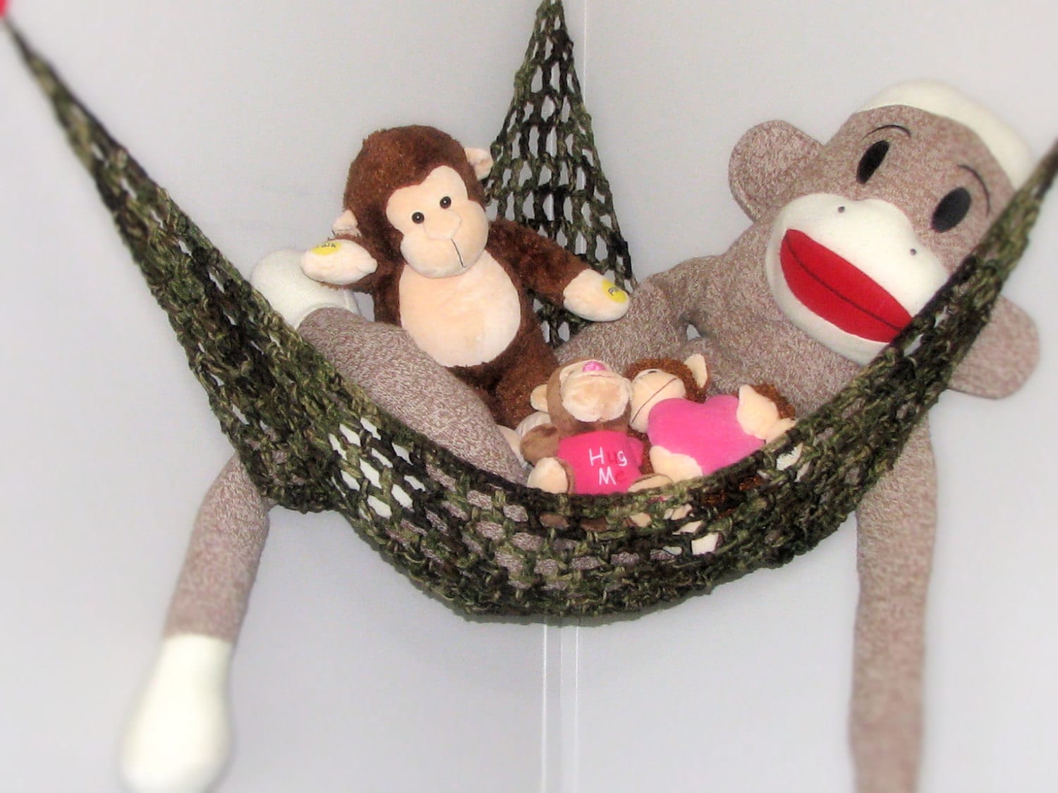 stuffed animal net hammock