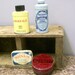 4 Vintage Tins from 30s 40s Old Medicine Cabinet