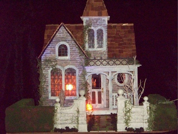 halloween doll house decorations