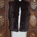 Fabulous Chocolate Brown Fur Vest