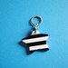 SALE LAST CHANCE Striped Star Blythe Pull Charm
