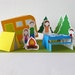 Printable Paper Camping Set