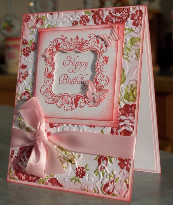 Handmade Birthday Card using Stampin Up Elementary Elegance