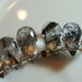 AAA Rutilated Black Quartz Briolettes 3 Matched Pairs