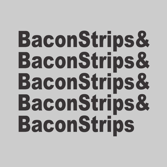 bacon strips and bacon strips shirt