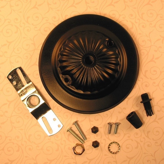 ROSETTE Design Ceiling Canopy Fixture Mounting Hardware Kit