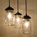 Vintage Canning Jar CHANDELIER Created NEW