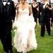 SAMPLE - Ready to Ship - Organza Wedding Dress with Tiered Skirt - Inspired by Jim Hjelm 8012