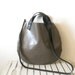 Little leather basket bag -grey - EMS Shipping Cost customer request