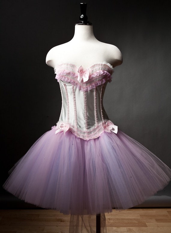 white corset and tutu