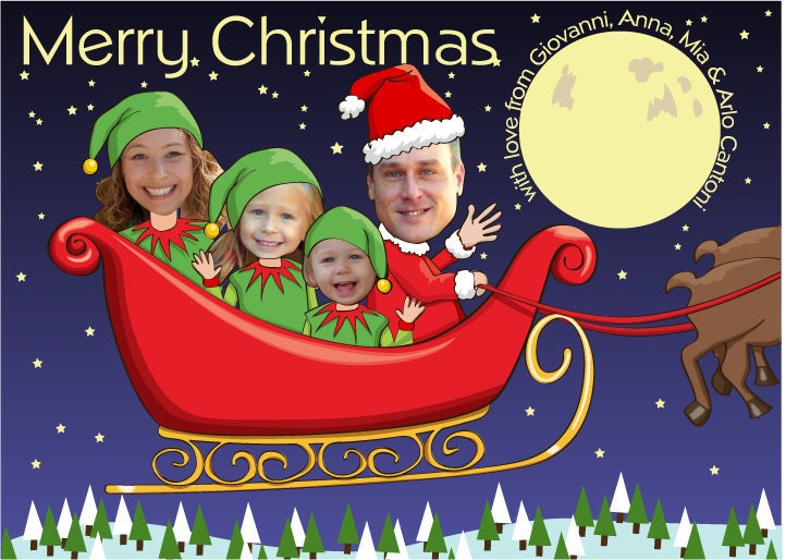 Funny Family Christmas Card Ideas 