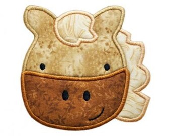 Horse Applique - Barnyard