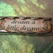DREAM a LITTLE DREAM - Soldered Art Glass Pendant