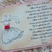 Reserved For Sarah - Will You Be My Flower Girl Handmade Luxury Vintage Style Card Glittered Dress Sweet Poem