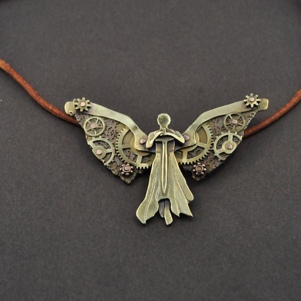 Tessa's Clockwork Angel Pendant