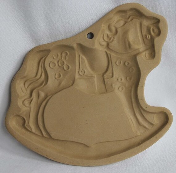 Brown Bag Art Rocking Horse Cookie Mold by Grandmascedarchest