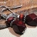 Colors of the Season - Brecciated Jasper, Faceted Tiger Iron and Pewter Earrings